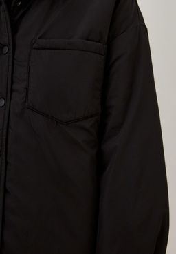 Утепленная куртка рубашечного кроя - Incity фото 10