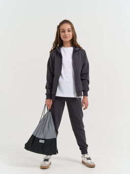 Сумка для обуви Черно-серая 7+ - Bungly фото 9