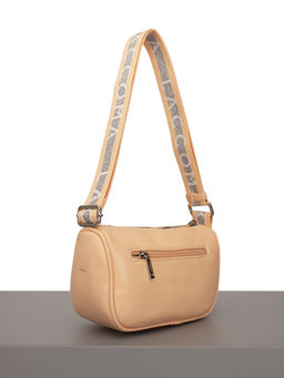 LACCOMA сумка Мелани-Ф826-абрикосовый эко кожа хлопок фото 2