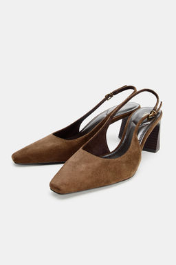 SLINGBACK HEEL SHOES - Zara фото 2