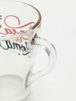 Кружки стеклянные новогодние «Персонажи», набор 2 шт. по 300 мл