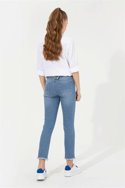 Женские голубые джинсовые брюки Неожиданная скидка в корзине - U.s. polo assn фото 4