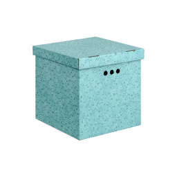 VAL BT-BCTN-AQ-3Kmono Короб картонный, квадр, 31.5*31.5*31.5 см, монохром, набор 3 шт., BOTANIC AQUA, шт