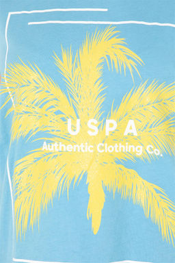 Женская бирюзовая футболка - U.s. polo assn фото 7