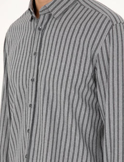 Рубашка Pierre Cardin Regular Fit серый