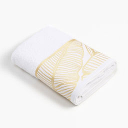 Полотенце махровое Love Life Leaves 70*140 см, белый, 100% хл, 360 гр/м2 - Lovelife фото 2