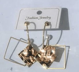 Серьги с жемчугом / 854 /уп 12/золото - Галеонтрейд фото 2