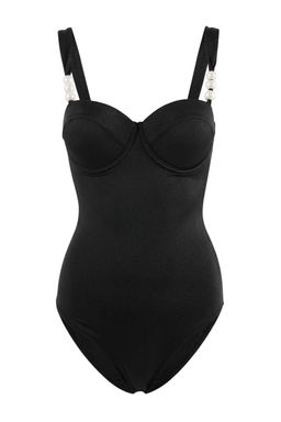 Siyah Balconette Kapl? Aksesuar Detayl? Regular Mayo TBESS26MA00036