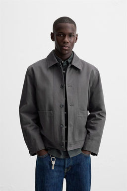 COTTON/LINEN JACKET - Zara фото 2