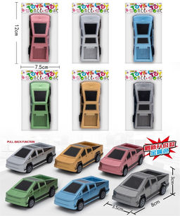 Цена за 2 шт. Инерц. "Fenming" 8*3,5*3см "Tesla" (399-878) 6 цв. в ассорт., в пакете