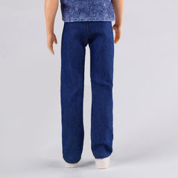 Джинсы для кукол мужчин, длина 18 см, цвет синий - Simaland фото 4