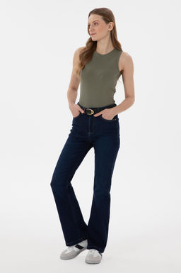 Kad_n Koyu Haki Basic Ti__rt Sepette S_rpriz _ndirim - U.s. polo assn фото 4