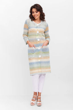 ЗЛАТА Кардиган Н 725*/оливка