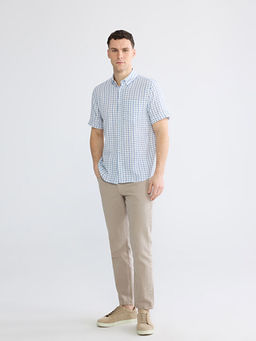 Regular Fit Ekose Erkek G?mlek