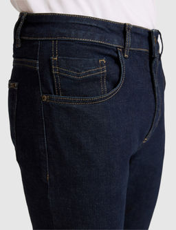Lacivert Slim Fit Jean Pantolon
