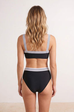 Renk Bloklu Biyeli Bralette Kapl_ Y_ksek Bel Regular Bikini Tak_m_ TBESS26BT00204 - Trendyolmilla фото 4