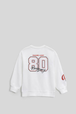 Джемпер детский для девочек Maira белый - Acoola фото 4