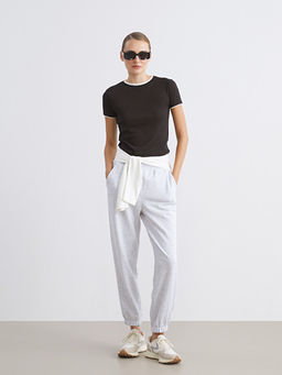 Beli Lastikli Kad?n Jogger E?ofman Alt?