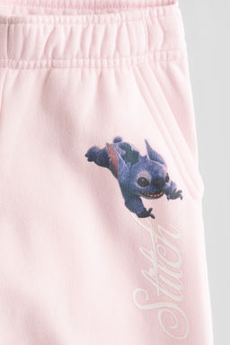 Joggers en tejido sudadera con motivos estampados - H&m фото 5