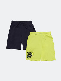 Шорты для мальчиков мультипак (2 шт.) в салатовом и сером цвете - Mark formelle фото 8