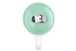 Кружка 380 мл 13,5*10*8,3 см "Зебра" с фигуркой внутри