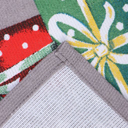 Полотенце Доляна Сладких подарков 28х46 см, 100% хл, рогожка 164 г/м2  фото 4