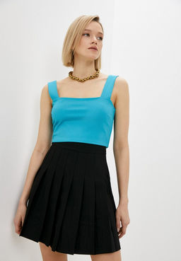 Блузка-топ с глубоким квадратным вырезом