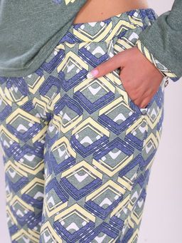 м335 костюм Лера кулирка (ромбы) - Иванушка-трикотаж фото 3