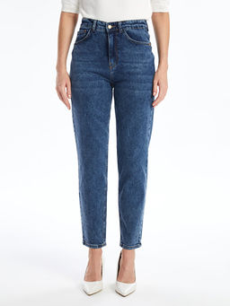 Mom Fit Kad?n Jean Pantolon