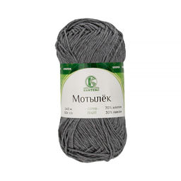 Мотылек пряжа Россия КТ 70%хлопок 30%лавсан 5х50г/140м