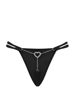 Siyah-K?rm?z? 2li Micro Kalp Aksesuar Detayl? String Kulot THMSS26KU00006 - Trendyolmilla фото 6