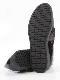 03-DEB103-3 BLACK Лоферы женские (натуральная кожа)