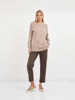 брюки женские укороченные прямого кроя