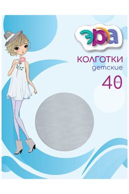 Матовые капроновые колготки для девочки 40 Den Эра