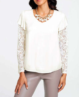 Блузка, экрю