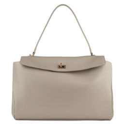 BL001 бежевый, Женская кожаная сумка, Barcelo Biagi