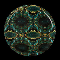 Поднос круглый 34 см / 340 /уп 80/ - Галеонтрейд фото 11