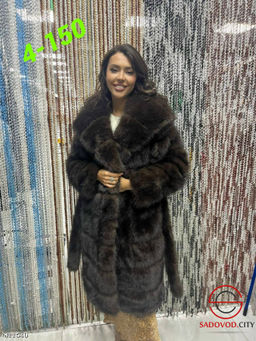 ЭКО шубки под норку с капюшоном