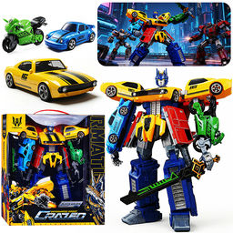 Робот "Квадратный" коробка