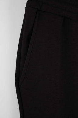 Siyah Regular/Normal Kesim Cep Ustu Etiket Detayl? Lastik Paca Esofman TMNAW26EA00012 - Trendyolmilla фото 2