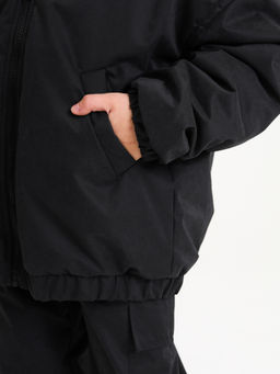 Куртка-бомбер VELUR, черная - Inzibe фото 4