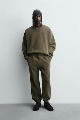 FADED CREW NECK SWEATSHIRT