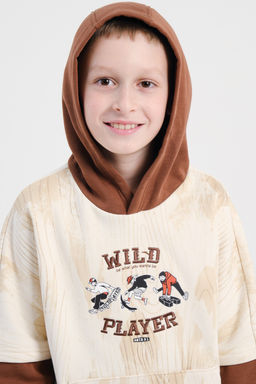 Худи утепленное Белый