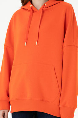 Женский оранжевый свитшот - U.s. polo assn фото 20