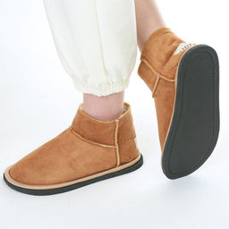 Тапочки-угги арт. М1/02-03 Замша - Altro фото 3