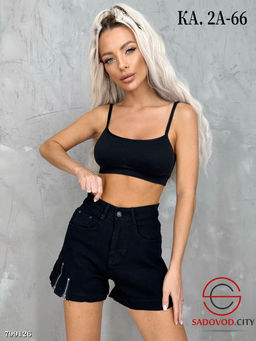 Шорты женские джинсовые - Bruno фото 15