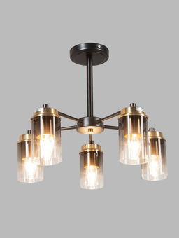 Люстра 74662/5, 5×40 Вт, E14, основание чёрное