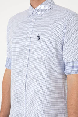 Erkek Mavi Uzun Kollu G_mlek Sepette S_rpriz _ndirim - U.s. polo assn фото 7