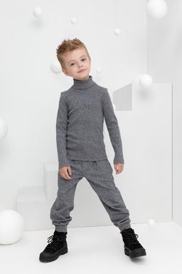 Crockid _ КР 400613/серый меланж к430 брюки для мал
