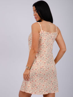 Сорочка "Катюша" персик, трикотаж